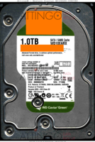 Western Digital Caviar Green WD10EARX-00N0YB0 WD10EARX-00N0YB0 07 MAR 2012 Thailand  SATA front side