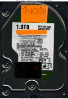 Western Digital Caviar Green WD10EAVS WD10EAVS-00D7B1 08 FEB 2009   SATA front side