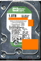 Western Digital Caviar Green WD10EAVS-32D7B1 WD10EAVS 02 FEB 2009   SATA front side