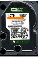 Western Digital Caviar Green WD15EADS WD15EADS-00P8B0 26 DEC 2010 MALAYSIA  SATA front side