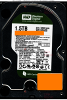 Western Digital Caviar Green WD15EADS-11P8B2 WD15EADS-11P8B2 20 FEB 2010 MALAYSIA  SATA front side