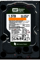 Western Digital Caviar Green WD15EARS-00J2GB0 WD15EARS-00J2GB0 28 JUL 2010 Thailand  SATA front side