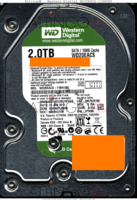 Western Digital Caviar Green WD20EACS-11BHUB0 WD20EACS 21 JAN 2011   SATA back side