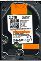 Western Digital Caviar Green WD20EZRX-00DC0B0 WD20EZRX-00DC0B0 14 SEP 2012 Malaysia  SATA front side