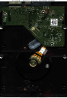 Western Digital Caviar Green WD30EZRX-00MMMB0 WD30EZRX 24 AUG 2012 THAILAND  SATA back side