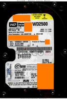 Western Digital Caviar SE WD2500 11S39M0141YJ10SU008076 29 OCT 2005   SATA front side