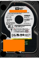 Western Digital Caviar SE WD5000AAVS WD5000AAVS-32ZTB0 13 NOV 2007   SATA front side