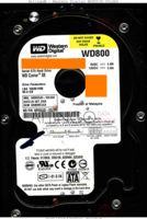 Western Digital Caviar SE WD800JD-00LSA0 WD800JD-00LSA0 25 OCT 2005 Malaysia  SATA front side