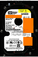 Western Digital Caviar SE WD800JD-00LSA0 WD800JD-00LSA0 27 JUL 2005 Malaysia  SATA front side