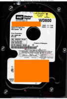 Western Digital Caviar SE WD800JD-00LSA0 WD800JD-00LSA0 08 DEC 2005 MALAYSIA  SATA front side