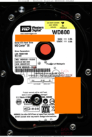 Western Digital Caviar SE WD800JD-00LSA0 WD800JD-00LSA0 23 NOV 2005 Malaysia  SATA front side