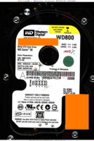 Western Digital Caviar SE WD800JD-08LSA0 40Y8867 24 AUG 2005 Malaysia  SATA front side