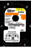 Western Digital Caviar SE WD800JD-08LSA0 WD800JD-08LSA0 18 OCT 2005 Malaysia  SATA front side