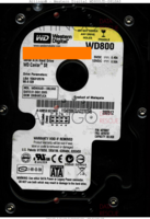 Western Digital Caviar SE WD800JD-08LSA0 WD800JD-08LSA0 01 DEC 2005 Malaysia  SATA front side