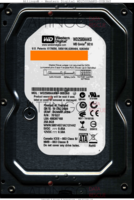 Western Digital Caviar SE16 WD2500AAKS-00B3A0 WD2500AAKS-00B3A0 19 DEC 2008 Thailand  SATA front side