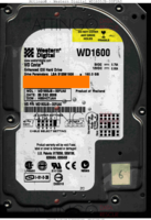 Western Digital Caviar WD1600JB-00FUA0 WD1600JB-00FUA0 25 DEC 2003 Thailand  PATA front side