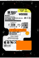 Western Digital Caviar WD2000JB-00GVA0 WD2000JB-00GVA0 27 AUG 2004 Malaysia  PATA front side