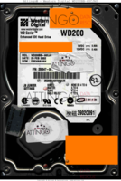 Western Digital Caviar WD200BB-60CJA0 255547-001 25 FEB 2002 Malaysia  PATA front side