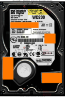 Western Digital Caviar WD200BB-60CVB0 254553-001 03 DEC 2001 Malaysia  PATA front side