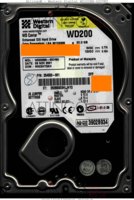 Western Digital Caviar WD200BB-60CVB0 254553-001 03 NOV 2001 Malaysia  PATA front side