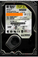 Western Digital Caviar WD200BB-60CVB0 254553-001 02 NOV 2001 MALAYSIA  PATA back side