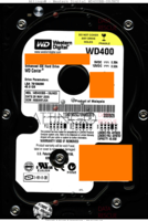 Western Digital Caviar WD400BB-08JHC0 WD400BB-08JHC0 28 MAY 2005 Malaysia  PATA front side