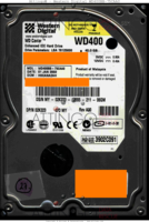 Western Digital Caviar WD400BB-75CAA0 02K223 01 JAN 2002 Malaysia  PATA front side