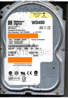 Western Digital Caviar WD400BB-75DEA0 MY01T321125553540E62 04 MAY 2003   PATA front side