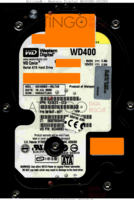 Western Digital Caviar WD400BD-60LTA0 381647-001 18 JUL 2005 MALAYSIA  SATA front side