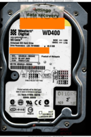 Western Digital Caviar WD400LB-55DNA0 WD400LB-55DNA0 20 SEP 2003 Malaysia  PATA front side