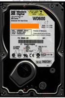 Western Digital Caviar WD600BB-60CJA1 255549-001 09 MAY 2002 Malaysia  PATA front side