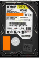 Western Digital Caviar WD800BB-75CAA0 02K221 24 MAR 2002 Malaysia  PATA front side