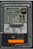 Western Digital Caviar WDAC21000-60H 99-004176-004 E2 19 JUL 96 MALAYSIA  PATA front side