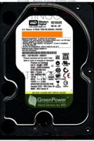 Western Digital Green Power WD10EURS-630AB1 WD10EURS-630AB1 05 OCT 2010 Thailand  SATA front side
