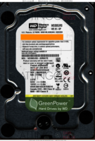 Western Digital Green Power WD30EURS WD30EURS-63R8UY0 07 JUN 2012 THAILAND  SATA front side