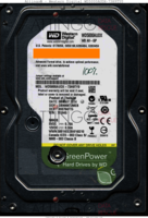 Western Digital Green Power WD5000AUDX-73H9TY0 WD5000AUDX-73H9TY0 06MAY 2014 Thailand  SATA front side