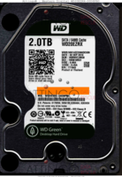 Western Digital Green WD20EZRX-00D8PB0 WCC4M0112787 02 SEP 2013   SATA front side