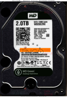 Western Digital Green WD20EZRX-00D8PB0 WCC4M0123188 02 SEP 20013   SATA front side