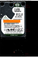 Western Digital Green WD20NPVX-00EA4T0 WD20NPVX-00EA4T0 25 AUG 2014 Thailand  SATA front side