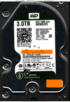 Western Digital Green WD30EZRX-0 WD30EZRX-00DC0B0 04 OCT 2013   SATA back side