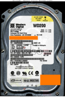 Western Digital Protege WD200EB-11CPF0 258327-001 05 JUL 2002 MALAYSIA  PATA front side