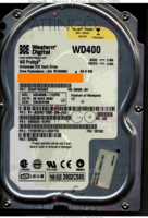 Western Digital Protege WD400EB-11CPF0 25344F13HOINO3 08 MAR 2003   PATA front side
