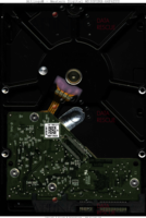 Western Digital Purple WD30PURX-64P6ZY0 WD30PURX-64P6ZY0 19 JUL 2014 Thailand  SATA back side