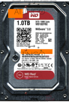 Western Digital Red WD10EFRX-68PJCN0 WD10EFRX 14 OCT 2014 THAILAND  SATA front side