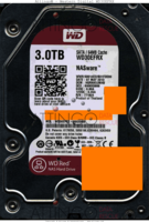 Western Digital Red WD30EFRX WD30EFRX-68AX9N0 07 MAY 2013 THAILAND  SATA front side