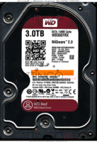 Western Digital Red WD30EFRX-68EUZN0 WD30EFRX 13 JUL 2014   SAS front side