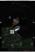 Western Digital Red WD40EFRX-68WT0N0 WD40EFRX-68WT0N0 26 SEP 2013 Thailand  SATA back side