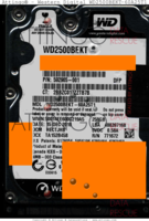 Western Digital Scorpio Black WD2500BEKT-60A25T1 592905-001 DFP    SATA front side