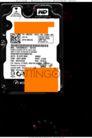 Western Digital Scorpio Black WD3200BJKT-75F4T0 WD3200BJKT-75F4TJ 18 APR 2009 Thailand T0 SATA front side