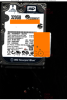 Western Digital Scorpio Blue WD3200BEVT-00A23T0 WD3200BEVT-00A23T0 29NOV 2009 Thailand  SATA front side